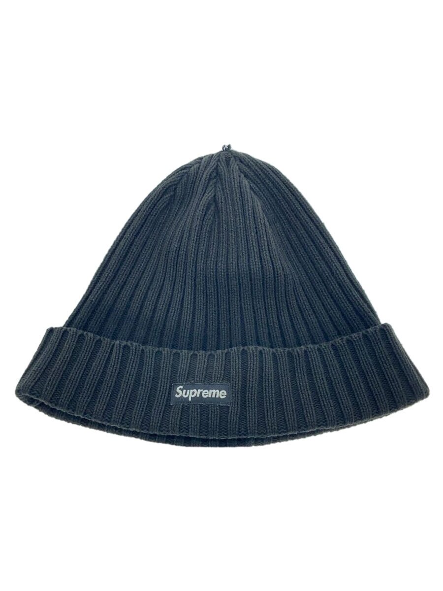 Supreme◆Small Box Beanie/ニットキャップ/--/コットン/BLK/メンズ//