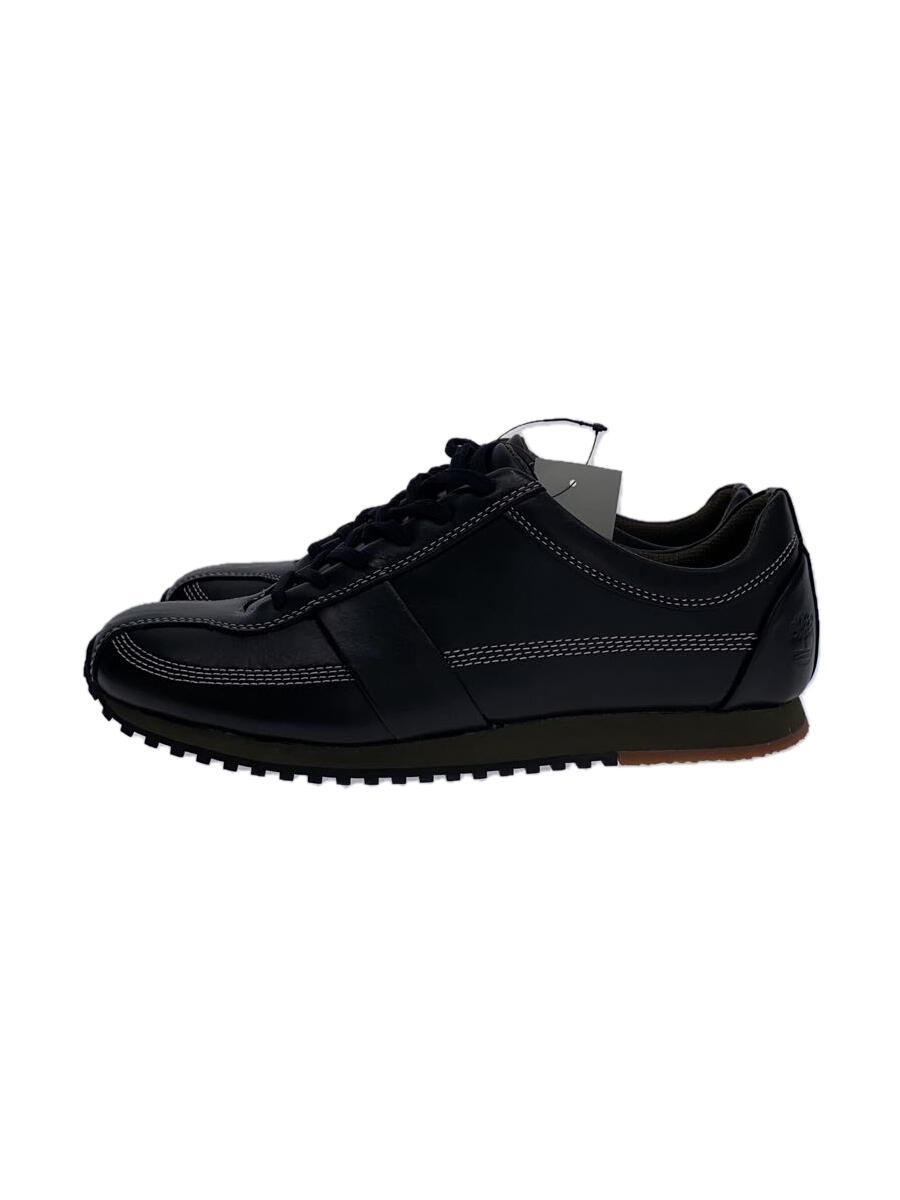 【中古】Timberland◆ローカットスニーカー/US8/BLK/レザー/63105//【シューズ】