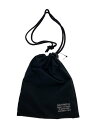 【中古】WACKO MARIA◆SHOULDER POUCH/ポーチ/--/BLK【バッグ】