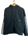 【中古】adidas◆フリースジャケット/M/ポリエステル/BLK/HP1374【メンズウェア】