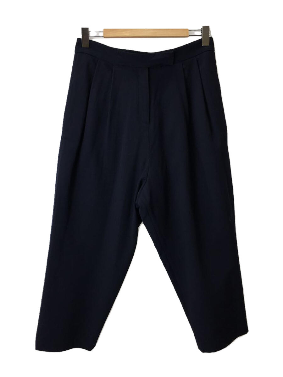 【中古】STUDIO NICHOLSON◆ワイドパンツ/2/ウール/NVY【レディースウェア】