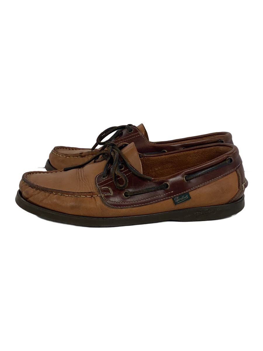 Deck Shoes - 【中古】Paraboot◆BARTH/デッキシューズ/--/BRW/レザー【シューズ】