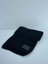 【中古】LOUIS VUITTON◆エシャルプ・ダミエ/マフラー/ウール/BLK/メンズ/402775【服飾雑貨他】