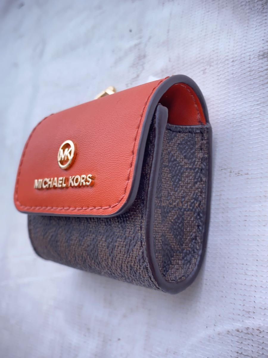 【中古】MICHAEL KORS◆小物/--/ORN/レディース/32H0GTML0B/オレンジ【服飾雑貨他】