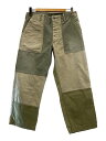 【中古】STUDIO D’ARTISAN◆Army Surplus Bakerpants/ボトム/34/コットン/KHK/1819【メンズウェア】