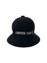 【中古】CONVERSE STARS◆ハット/L/アクリル/BLK/無地/レディース/0397BC【服飾雑貨他】