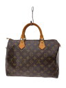 【中古】LOUIS VUITTON◆1)スピーディ30_モノグラム・キャンバス/PVC/BRW/モノグラム/M41526【バッグ】