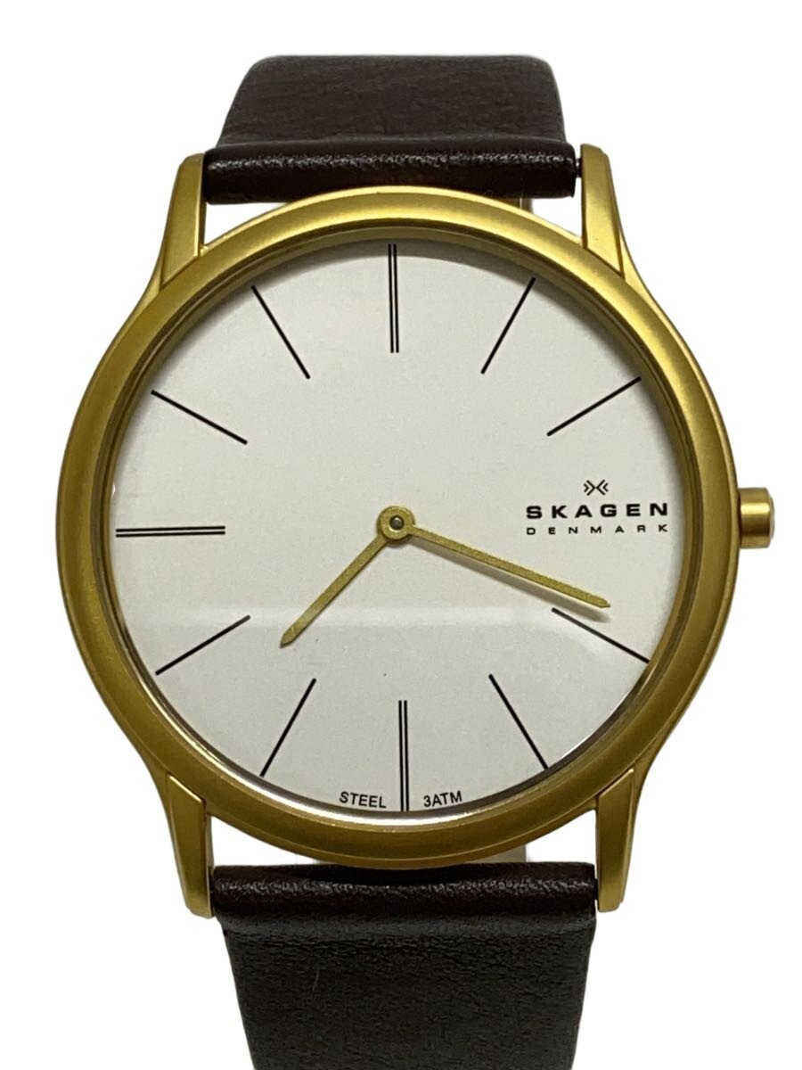 【ブランド】SKAGEN 【ブランドカナ】スカーゲン 【型番】 【程度】B 【サイズ】 【メインカラー】ホワイト 【素材・生地】その他 【キーワード】　　 2026/02/15 セカンドストリート西大津店【2062】【中古】SKAGEN◆クォーツ腕時計/アナログ/-- ブランド SKAGEN 型番 カラー ホワイト 柄 素材・生地 その他>色・素材について サイズ >サイズ表示について 実寸（cm） 【腕時計】 ケース縦：4.5 / ケース横：4 / 文字盤縦：3.4 / 文字盤横：3.4 / ケースの厚さ：0.5 / バンド幅：1.8 / 手首周り：/ 【その他】 その他サイズ：/ 商品は　セカンドストリート西大津店の店頭にて販売しております。商品に関するお問合わせは、お電話(TEL:077-526-8177)にて、問合わせ番号：2320626759945をお伝えください。 配送方法やお支払い方法に関するお問い合わせは、サポートセンターまでご連絡をお願いします。 ※お電話の対応は営業時間内のみとなります。お問い合わせフォームでお問い合わせの際はご注文番号をご記入下さい