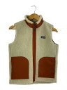 【中古】patagonia◆KIDS Retro-X Vest/ベスト/L/ポリエステル/無地/65619FA18【キッズ】