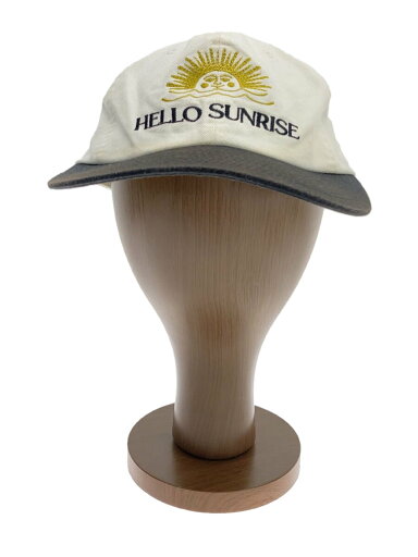 【中古】Hello Sunrise◆キャップ/FREE/コットン/WHT/メンズ【服飾雑貨他】 【中古】Hello Sunrise◆キャップ/FREE/コットン/WHT/メンズ【服飾雑貨他】
