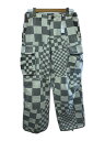 【中古】ERL◆24SS/PRINTED CARGO PANTS/S/コットン/SLV/ERL08P005【メンズウェア】