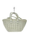 【中古】BALENCIAGA◆ハンドバッグ/PVC/WHT/671342・9000・S・640893【バッグ】