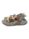 【中古】NIKE◆ONEONTA SANDAL_オネオンタ サンダル/24cm/GRY【シューズ】(4)