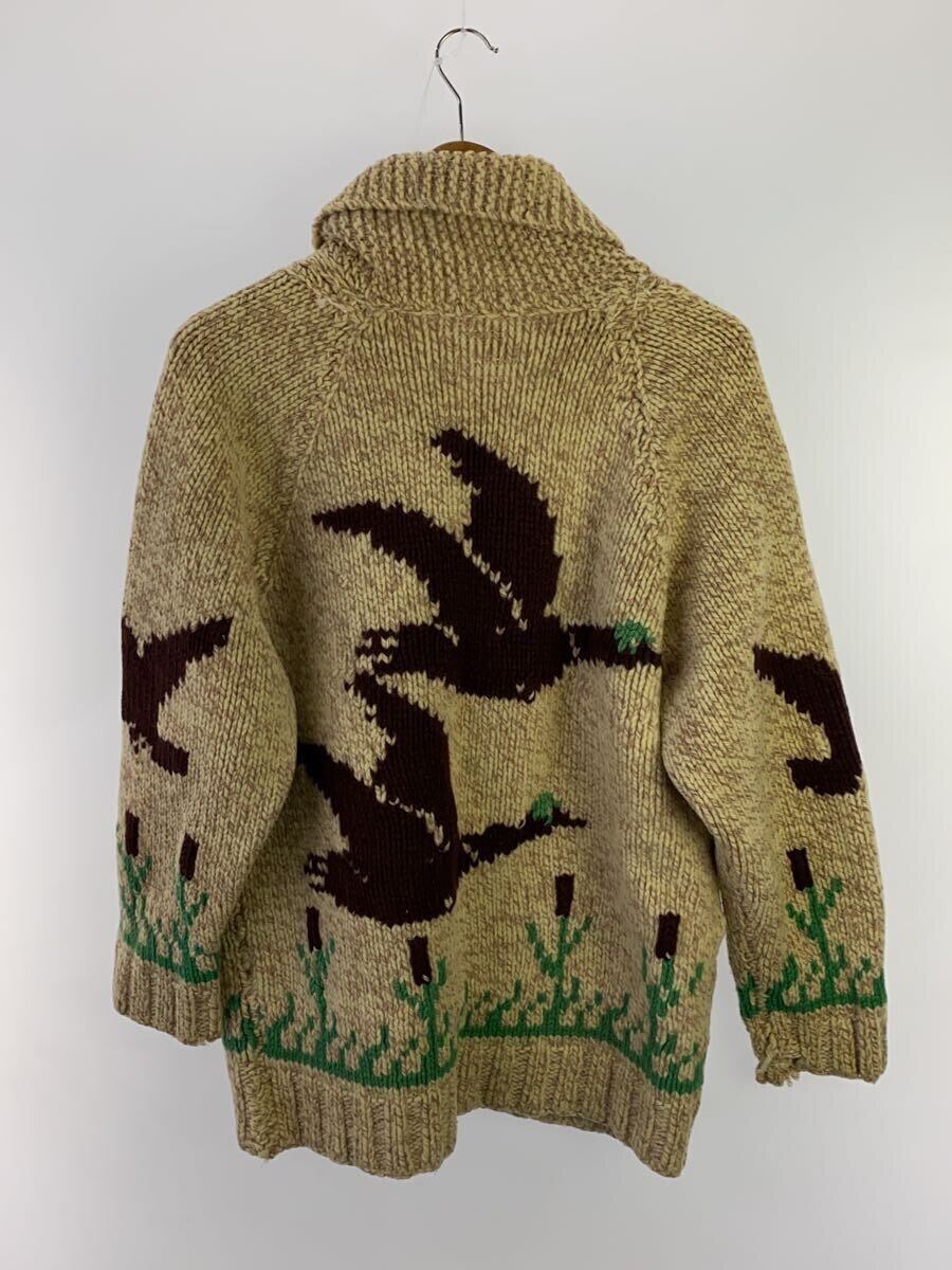 2nd STREET 楽天市場店の【中古】カウチンセーター/60s/TALON/ニット/ウール/BEG/総柄【メンズウェア】｜アングル2