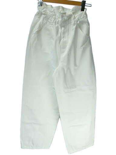 【中古】ボトム/36/コットン/WHT/無地/62510720【レディースウェア】 【中古】ボトム/36/コットン/WHT/無地/62510720【レディースウェア】