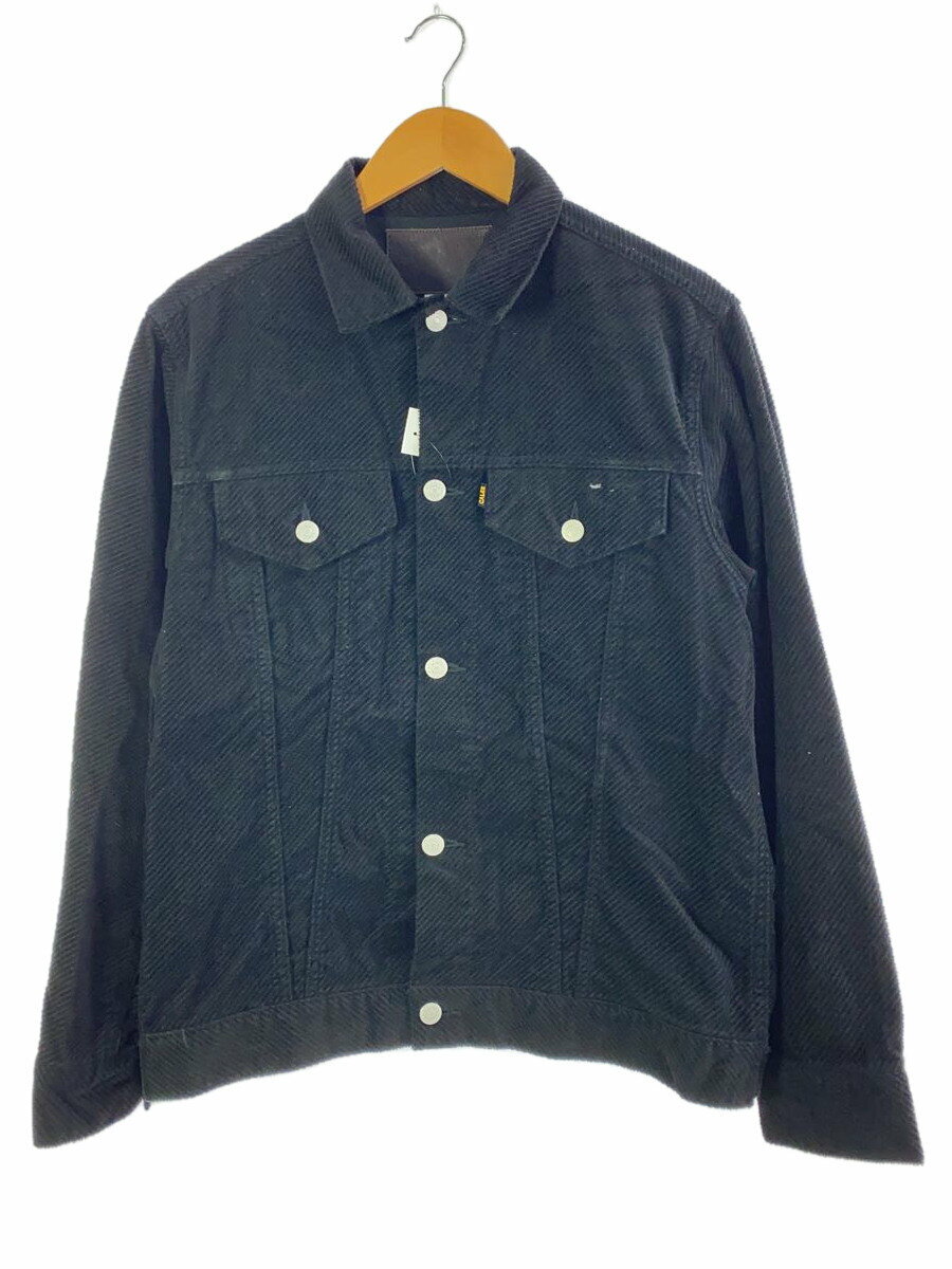 【中古】CALEE◆ジャケット/L/コットン/BLK【メンズウェア】
