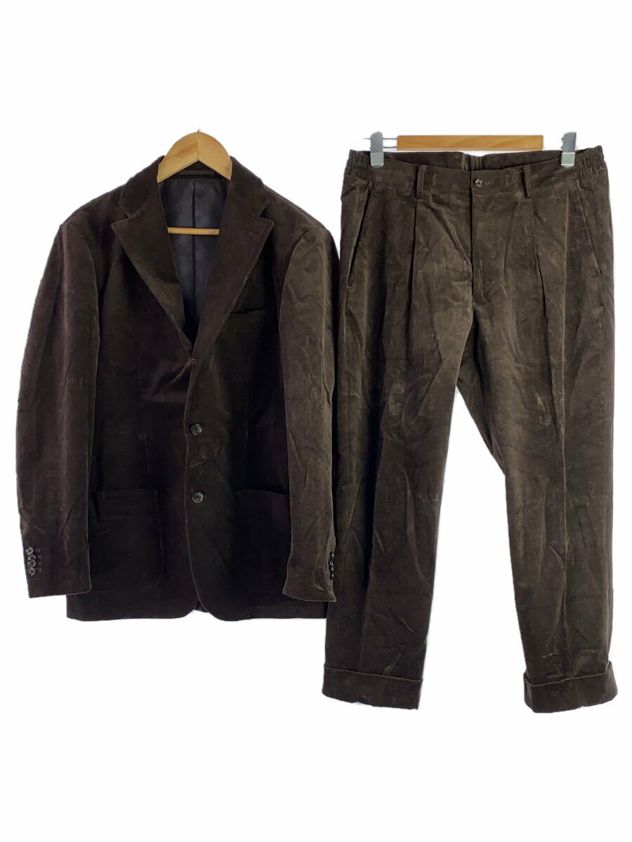 【中古】RING JACKET◆セットアップ/L/コットン/BRW/GWSJF210KG/GWSJF211KG【メンズウェア】