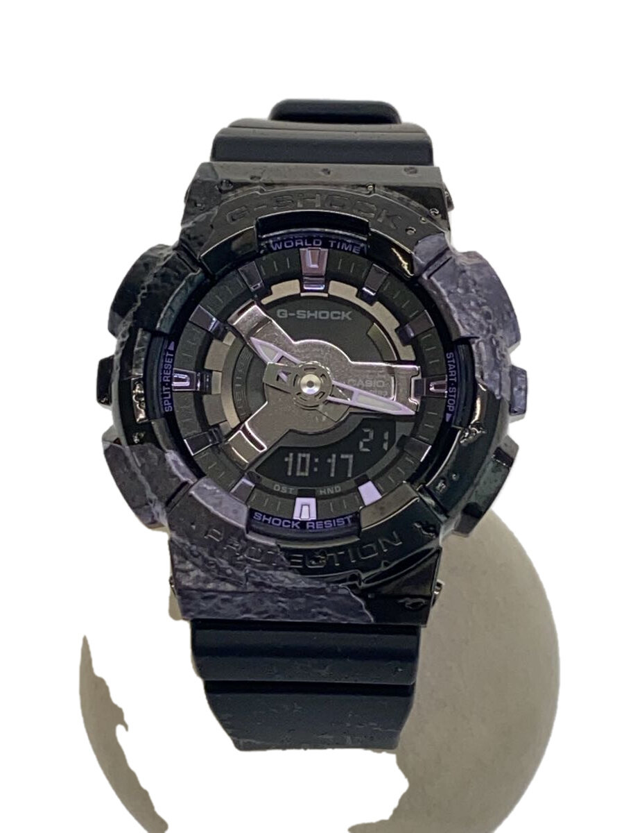 【中古】CASIO◆クォーツ腕時計_G-SHOCK/アナログ/--/BLK/BLK【服飾雑貨他】