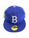 【中古】NEW ERA◆キャップ/7 5/8/ウール/BLU/メンズ/ジャッキーロビンソン/42【服飾雑貨他】