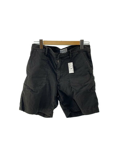 【中古】WTAPS◆ショートパンツ/2/コットン/BLK/無地【メンズウェア】 【中古】WTAPS◆ショートパンツ/2/コットン/BLK/無地【メンズウェア】