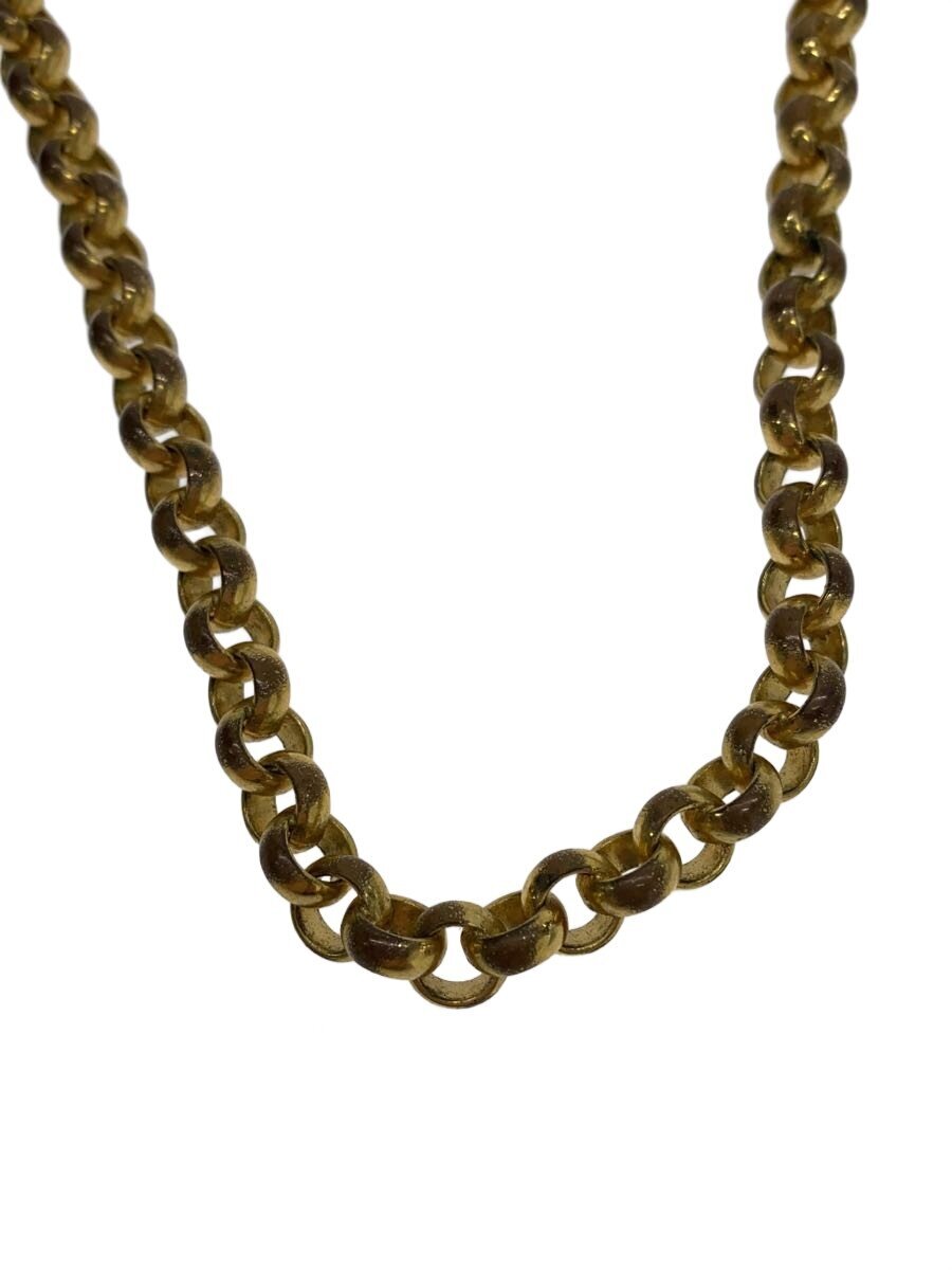 【中古】LAURA LOMBARDI◆ISA CHAIN/チェーンネックレス/GLD/トップ無/メンズ【服飾雑貨他】
