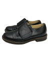 【中古】EMPORIO ARMANI◆キッズ靴/--/革靴/BLK【キッズ】