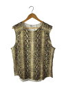 【中古】DAIRIKU◆タンクトップ/M/コットン/BEG/アニマル/23AW【メンズウェア】