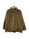 【中古】Needles Sportswear◆フリースジャケット/M/ポリエステル/CML/無地/DI253【メンズウェア】