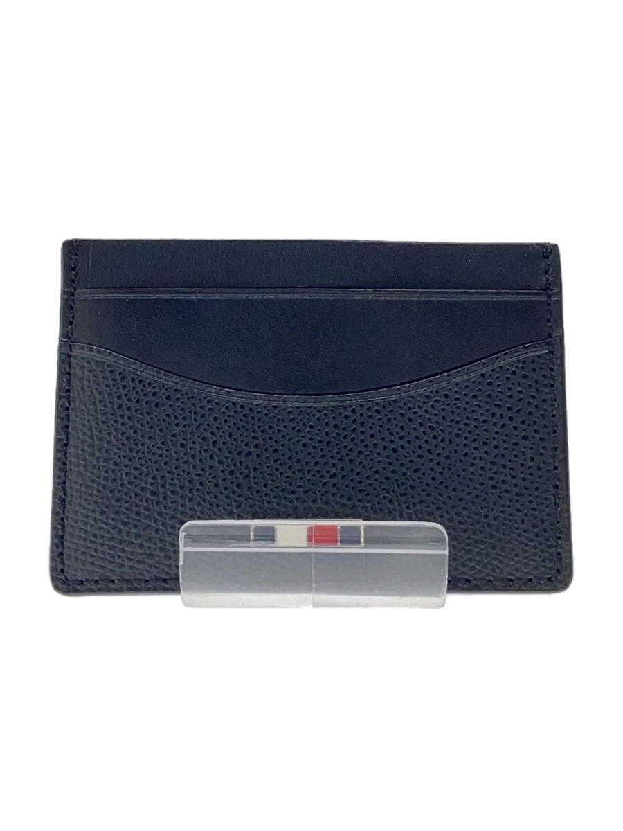 【中古】TOMMY HILFIGER◆カードケース/--/BLK/無地/メンズ【服飾雑貨他】