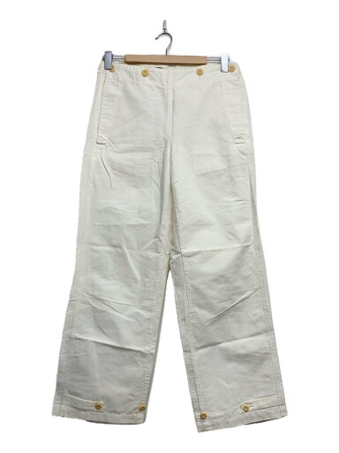 【中古】Cristiano Fissore◆ボトム/48/コットン/WHT【メンズウェア】 【中古】Cristiano Fissore◆ボトム/48/コットン/WHT【メンズウェア】
