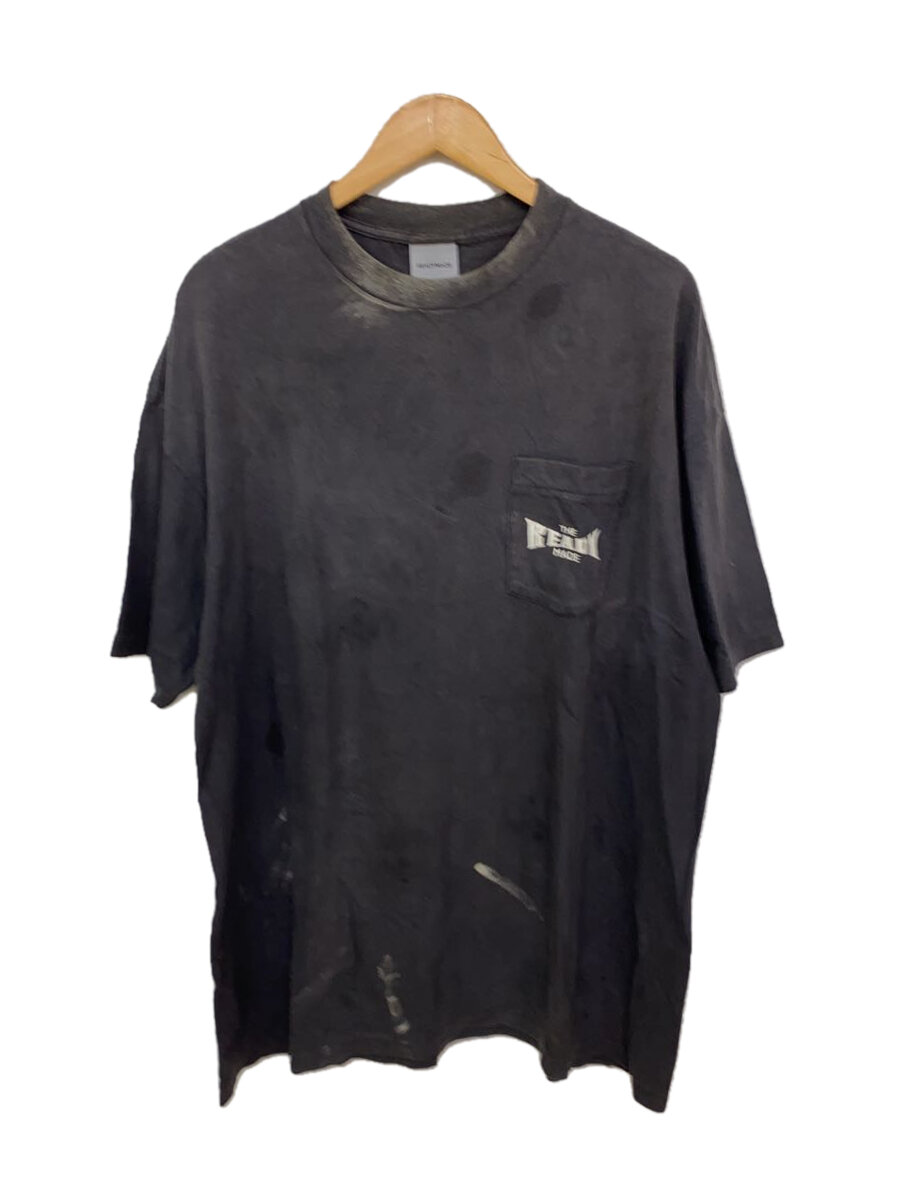 READYMADE◆Tシャツ/XXL/コットン/BLK/RE-CO-BK-00-00-278//