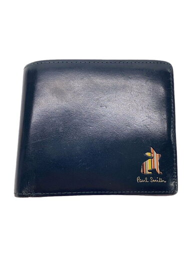 【中古】Paul Smith◆2つ折り財布/レザー/NVY/無地/メンズ【服飾雑貨他】 【中古】Paul Smith◆2つ折り財布/レザー/NVY/無地/メンズ【服飾雑貨他】