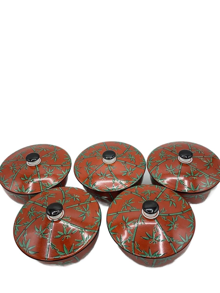 【中古】たち吉◆湯呑/5点セット【�