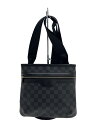 【中古】LOUIS VUITTON◆トマス_ダミエ グラフィット_BLK/PVC/BLK【バッグ】