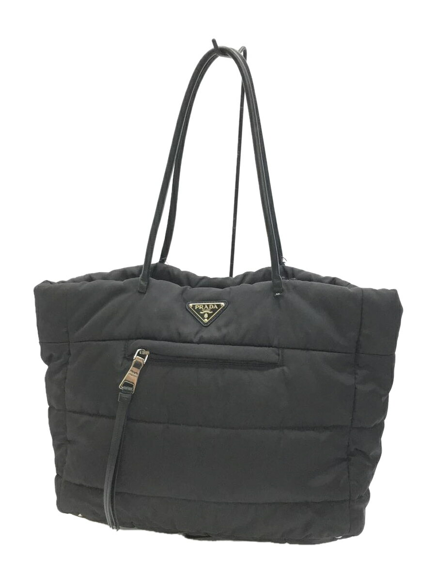 【中古】PRADA◆テスートボンバー/トートバッグ/ナイロン/ブラック【バッグ】