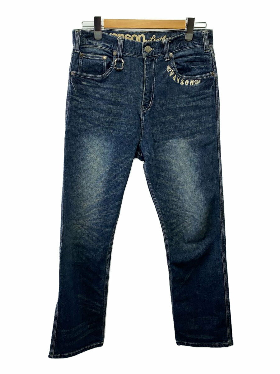 【中古】VANSON◆ボトム/30/コットン/IDG/SP-B-27【メンズウェア】