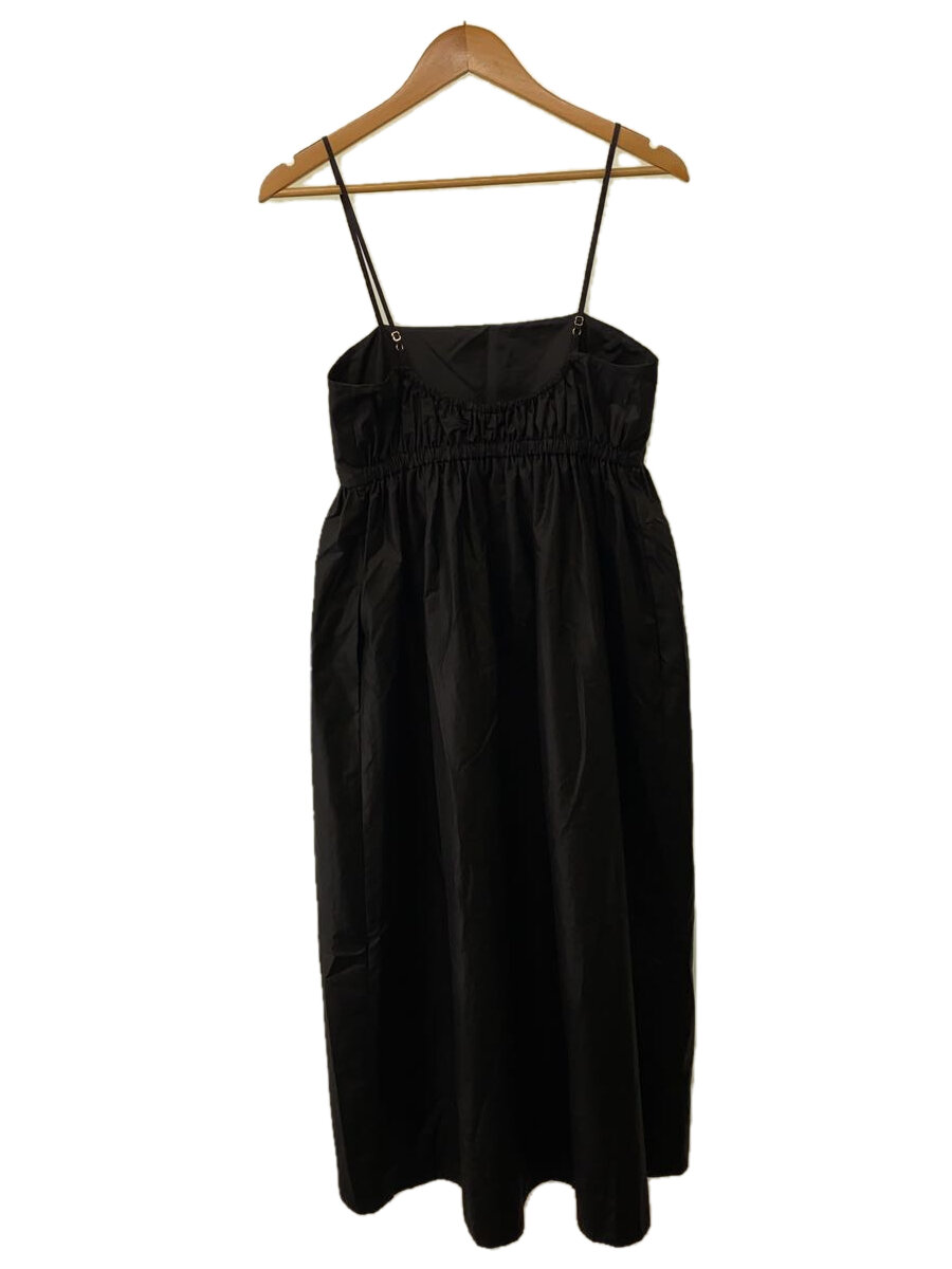 【中古】UNITED ARROWS◆キャミワンピース/36/ポリエステル/BLK/無地/1526-699-3760【レディースウェア】