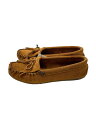 【中古】MINNETONKA◆シューズ/23cm/BRW/スウェード/226155【シューズ】(4)