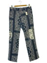 【中古】WIND AND SEA◆#FR2 GOLF/ボトム/XL/ポリエステル/BLK/ペーズリー【メンズウェア】