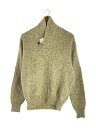 【中古】L.L.Bean◆ニット・セーター(厚手)/L/ウール/CRM/総柄【メンズウェア】