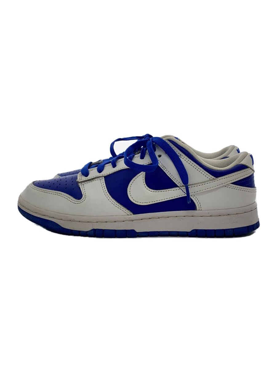 【ブランド】NIKE 【ブランドカナ】ナイキ 【型番】 【程度】B 【サイズ】27cm 【メインカラー】ブルー 【素材・生地】 【キーワード】　　 2025/08/14 セカンドストリート岐阜河渡店【1887】【中古】NIKE◆DUNK LOW RETRO_ダンク ロー レトロ/27cm/BLU【シューズ】 ブランド NIKE 型番 カラー ブルー 柄 素材・生地 >色・素材について サイズ 27cm>サイズ表示について 実寸（cm） 【スニーカー】 ソールの高さ：2.5 / ソール全長：29.5 【その他】 その他サイズ：/ 商品は　セカンドストリート岐阜河渡店の店頭にて販売しております。商品に関するお問合わせは、お電話(TEL:058-255-5300)にて、問合わせ番号：2318873860170をお伝えください。 配送方法やお支払い方法に関するお問い合わせは、サポートセンターまでご連絡をお願いします。 ※お電話の対応は営業時間内のみとなります。お問い合わせフォームでお問い合わせの際はご注文番号をご記入下さい この商品に関する出品店舗からのコメント 右足外側の側面全体に汚れ有/左右共につま先周りに汚れ有