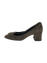【中古】FABIO RUSCONI◆シューズ/--/GRY【シューズ】(4)