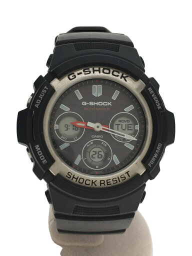 【中古】CASIO◆ソーラー腕時計・G-SHOCK/デジアナ/ブラック/ブラック【服飾雑貨他】 【中古】CASIO◆ソーラー腕時計・G-SHOCK/デジアナ/ブラック/ブラック【服飾雑貨他】