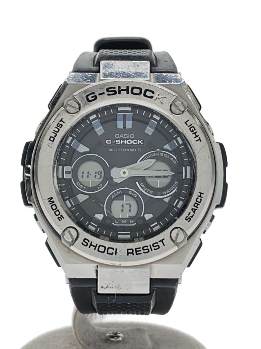 CASIO G-SHOCK GST-W310 ブラック×シルバー 中古品 楽天市場】gst w310 中古の通販