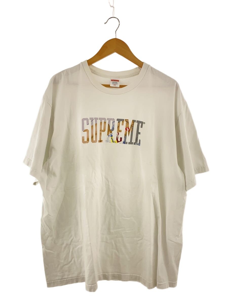 Supreme◆Tシャツ/XXL/コットン/WHT/Tera Patrick Tee/シミ有