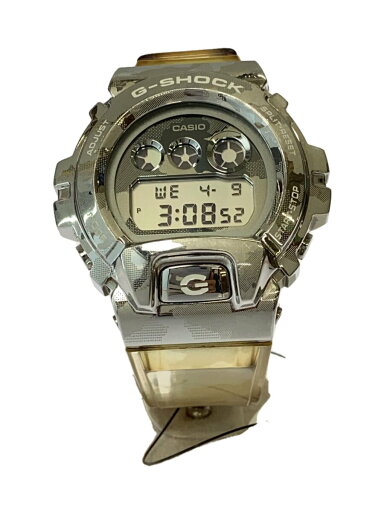【中古】CASIO◆クォーツ腕時計_G-SHOCK/デジタル/ラバー/GRY/CLR/SS【服飾雑貨他】 【中古】CASIO◆クォーツ腕時計_G-SHOCK/デジタル/ラバー/GRY/CLR/SS【服飾雑貨他】