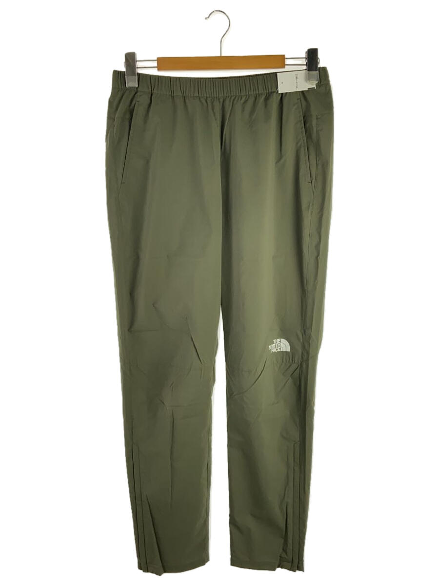 【中古】THE NORTH FACE◆ES ANYTIME WIND LONG PANT_ES エニータイムウインドロングパンツ/L/ナイロン/KHK【メンズウェア】 1