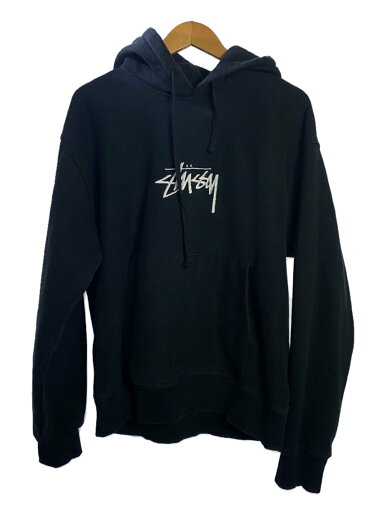 【中古】STUSSY◆パーカー/L/コットン/BLK/118475【メンズウェア】 【中古】STUSSY◆パーカー/L/コットン/BLK/118475【メンズウェア】