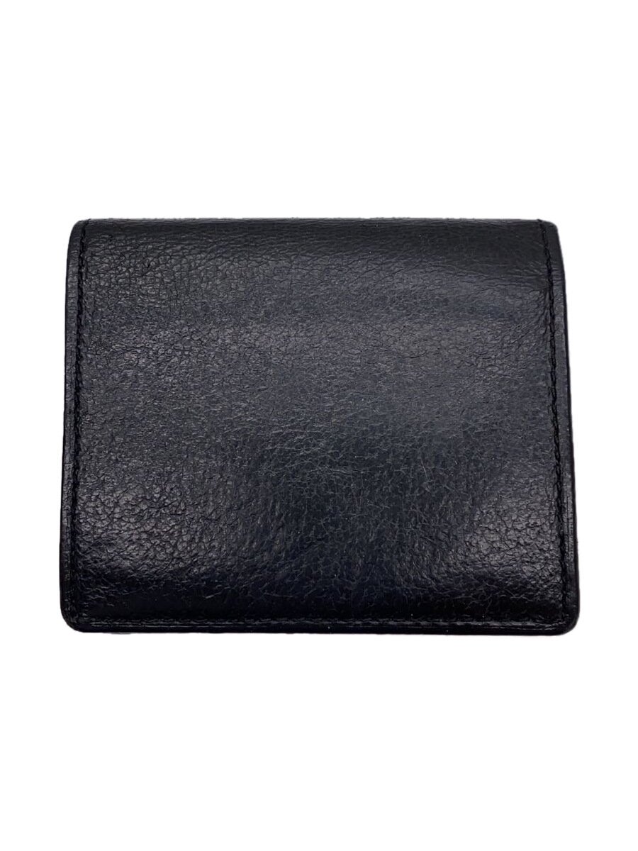 【中古】JAM HOME MADE◆2つ折り財布/レザー/BLK/無地/メンズ/JNS1017AB【服飾雑貨他】