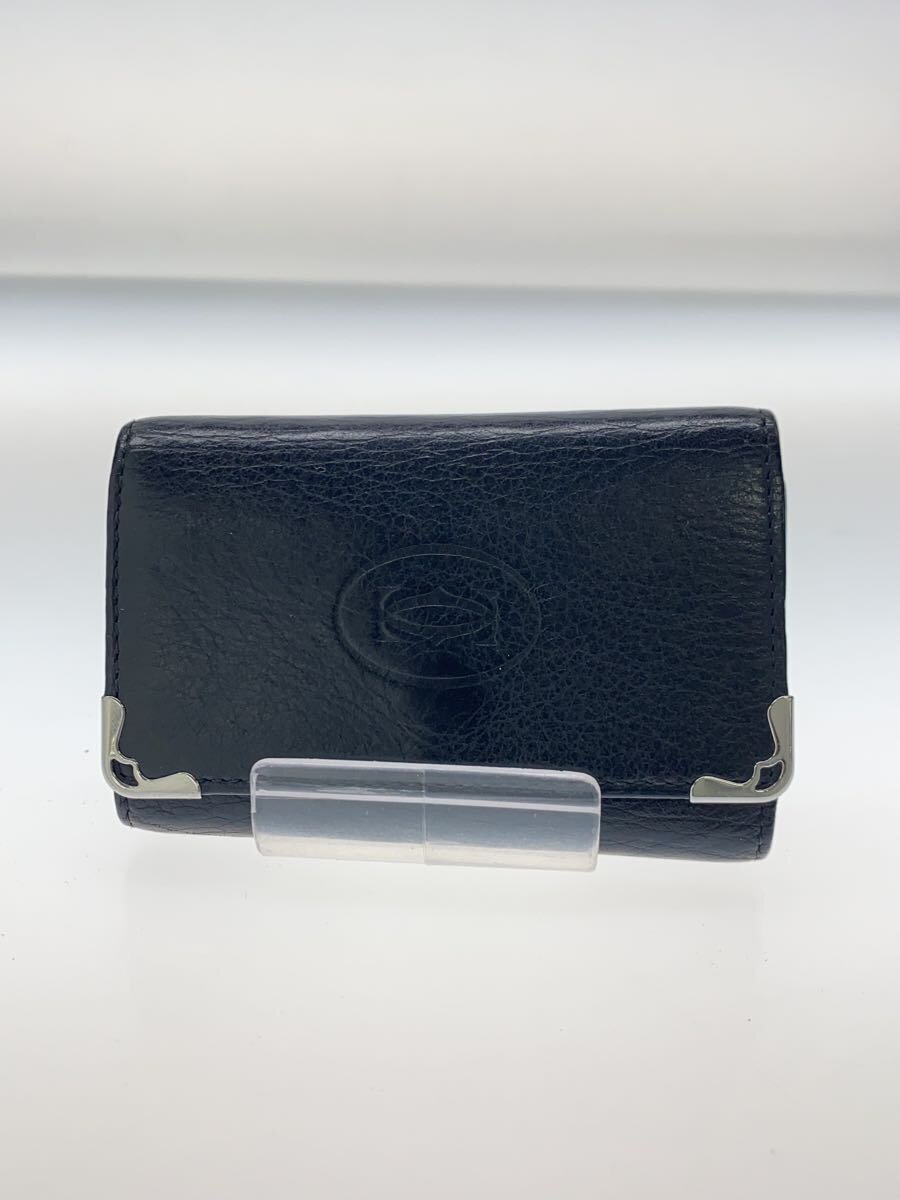 【中古】Cartier◆キーケース/--/BLK/メ